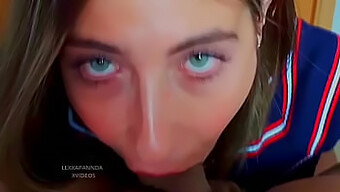 Blonde Babe Gives A Mind-Blowing Blowjob And Receives A Facial