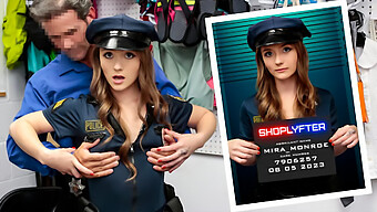 Uninhibited Sorority Girl Discovers The Risks Of Posing As A Policeman During A Shoplifting Incident