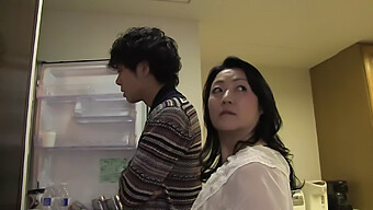 A Japanese Housewife Indulges In Some Oral Pleasure With Her Son'S Friend, Part 1