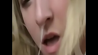 Marie Madison'S Deepthroat Takes It All In And Releases It Through Her Nose