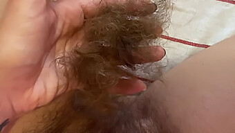 Intense Closeup Of Shaving My Lengthy Pussy Hair And Stimulating My Clitoris