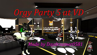 A Steamy Orgy With Foxo And Friends In Second Life