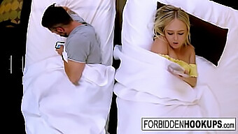 Forbidden romance: Young girls engage in steamy sex with their step-brothers!