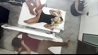 Sexy Wife Gets Cheated On By Doctor During Husband'S Massage