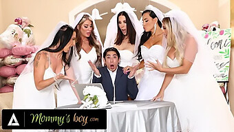 Texas Patti'S Wedding Planner Gets Punished In Hardcore Reverse Gangbang